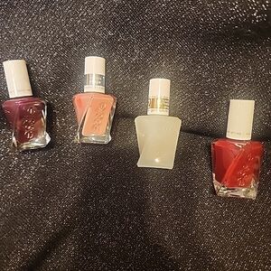 Essie Nail Polish Collection - Burgundy, Peach, White, Red